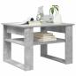 Preview: Couchtisch Betongrau 64 x 54 x 44 cm Holzwerkstoff