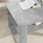 Preview: Couchtisch Betongrau 64 x 54 x 44 cm Holzwerkstoff