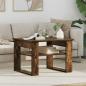 Preview: ARDEBO.de - Couchtisch R?uchereiche 64 x 54 x 44 cm Holzwerkstoff