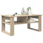 Preview: Couchtisch Sonoma-Eiche 96 x 54 x 44 cm Holzwerkstoff