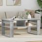 Preview: ARDEBO.de - Couchtisch Betongrau 96 x 54 x 44 cm Holzwerkstoff