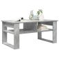 Preview: Couchtisch Betongrau 96 x 54 x 44 cm Holzwerkstoff