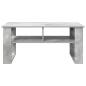 Preview: Couchtisch Betongrau 96 x 54 x 44 cm Holzwerkstoff