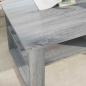 Preview: Couchtisch Sonoma-Grau 96 x 54 x 44 cm Holzwerkstoff