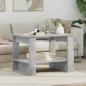 Preview: ARDEBO.de - Couchtisch Beton Grau 72 x 50 x 50 cm Holzwerkstoff