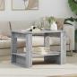 Preview: ARDEBO.de - Couchtisch Sonoma-Grau 72 x 50 x 50 cm Holzwerkstoff