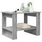Preview: Couchtisch Sonoma-Grau 72 x 50 x 50 cm Holzwerkstoff