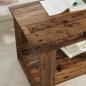 Preview: Couchtisch Altholz 72 x 50 x 50 cm Holzwerkstoff