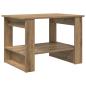 Preview: Couchtisch Artisan-Eiche 72 x 50 x 50 cm Holzwerkstoff