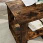 Preview: Couchtisch Geräucherte Eiche 51 x 50 x 50 cm Holzwerkstoff