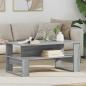 Preview: ARDEBO.de - Couchtisch Sonoma-Grau 90 x 50 x 40 cm Holzwerkstoff