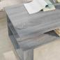 Preview: Couchtisch Sonoma-Grau 90 x 50 x 40 cm Holzwerkstoff