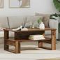 Preview: ARDEBO.de - Couchtisch Altholz 90 x 50 x 40 cm Holzwerkstoff