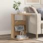 Preview: ARDEBO.de - Beistelltisch Artisan-Eiche 40 x 35 x 60,5 cm Holzwerkstoff