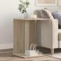 Preview: ARDEBO.de - Beistelltisch Sonoma-Eiche 45 x 40 x 62,5 cm Holzwerkstoff