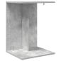 Preview: Beistelltisch Betongrau 45 x 40 x 62,5 cm Holzwerkstoff