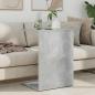 Preview: Beistelltisch Betongrau 45 x 40 x 62,5 cm Holzwerkstoff
