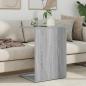 Preview: Beistelltisch Sonoma-Grau 45 x 40 x 62,5 cm Holzwerkstoff