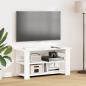 Preview: ARDEBO.de - TV-Ständer Weiß 100 x 40 x 50 cm