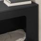 Preview: Katzenhaus Schwarz 51 x 30 x 52 cm Holzwerkstoff