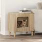 Preview: ARDEBO.de - Katzenhaus Sonoma 51 x 30 x 52 cm Holzwerkstoff