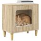 Preview: Katzenhaus Sonoma 51 x 30 x 52 cm Holzwerkstoff