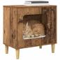 Preview: Katzenhaus Altholz 51 x 30 x 52 cm Holzwerkstoff