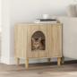Preview: ARDEBO.de - Katzenhaus Sonoma 51 x 30 x 52 cm Holzwerkstoff