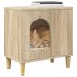 Preview: Katzenhaus Sonoma 51 x 30 x 52 cm Holzwerkstoff