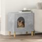 Preview: ARDEBO.de - Katzenhaus Beton 51 x 30 x 52 cm Holzwerkstoff