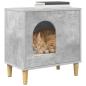 Preview: Katzenhaus Beton 51 x 30 x 52 cm Holzwerkstoff
