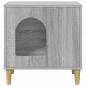 Preview: Katzenhaus Sonoma-Grau 51 x 30 x 52 cm Holzwerkstoff