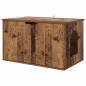 Preview: Katzenhaus Altholz 85 x 55 x 50,5 cm Holzwerkstoff