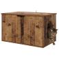 Preview: Katzenhaus Altholz 85 x 55 x 50,5 cm Holzwerkstoff