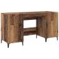 Preview: Schreibtisch Altholz Holzwerkstoff 140 x 50 x 75 cm