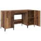 Preview: Schreibtisch Altholz Holzwerkstoff 140 x 50 x 75 cm