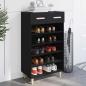 Preview: ARDEBO.de - Schuhschrank 60 x 35 x 105 cm Holzwerkstoff