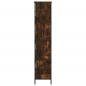 Preview: B?cherregal R?uchereiche 78,5x33x153 cm Holzwerkstoff
