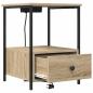 Preview: Nachttisch Sonoma-Eiche 42 x 41 x 56 cm Holzwerkstoff