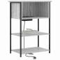 Preview: Nachttisch Graues Sonoma 55 x 31 x 76 cm Holzwerkstoff