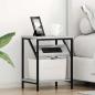 Preview: ARDEBO.de - Nachttisch 2 stk. Graues Sonoma 38 x 30 x 48 cm Holzwerkstoff