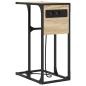 Preview: Nachttisch Sonoma-Eiche 41,5 x 26 x 60,5 cm Holzwerkstoff