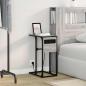Preview: Nachttisch Sonoma-Grau 41,5 x 26 x 60,5 cm Holzwerkstoff