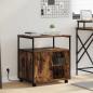 Preview: ARDEBO.de - Schrank mit Ladestation 61 x 46 x 67 cm Holzwerkstoff
