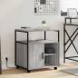 Preview: ARDEBO.de - Schrank mit Ladestation 61 x 46 x 67 cm Holzwerkstoff
