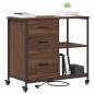 Preview: Schrank mit Ladestation 76 x 41 x 72 cm Holzwerkstoff