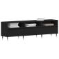 Preview: TV-Schränk 150 x 30 x 44,5 cm Schwarz Eichen-Optik