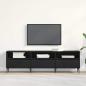 Preview: ARDEBO.de - TV-Schränk 150 x 30 x 44,5 cm Schwarz Eichen-Optik