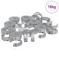 Preview: Zapfenschloss-Muttern 8372 stk. Silber Metall