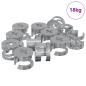 Preview: Zapfenschloss-Muttern 4000 stk. Silber Metall